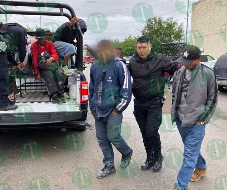Siete infractores fueron detenidos en el Sector Sur de Monclova