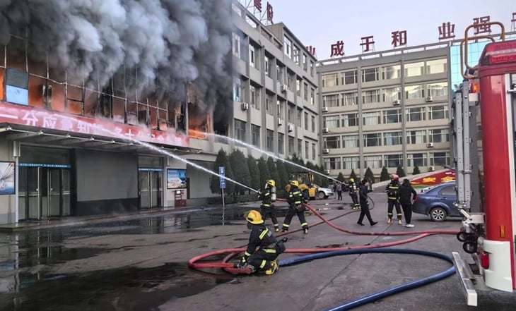 Incendio en una planta de carbón en China deja 26 muertos y docenas de heridos