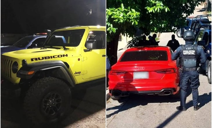 Recuperan 6 vehículos de lujo con reporte de robo en Sinaloa