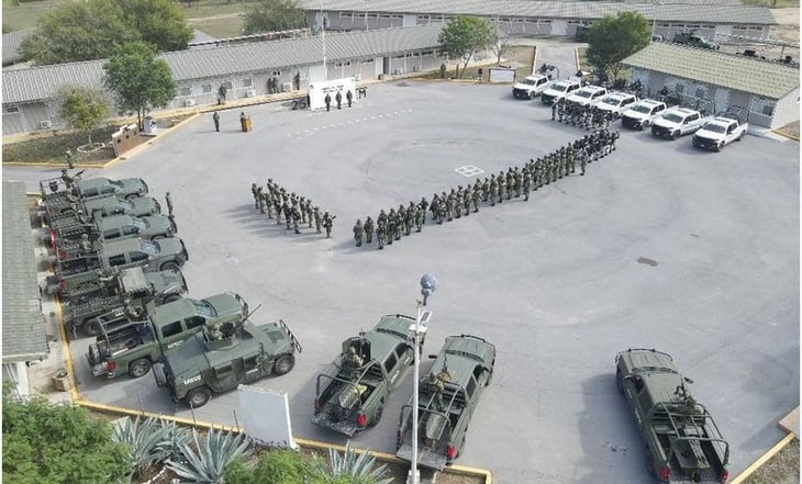 Llegan más de 300 militares para garantizar la seguridad en Ciudad Mier, Tamaulipas