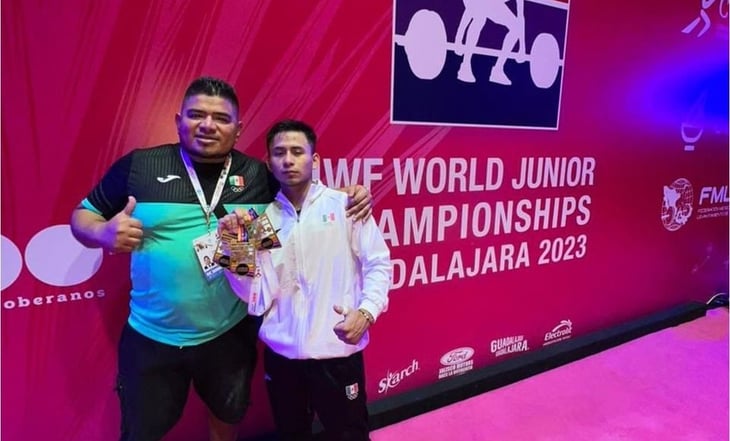 José Poox gana la medalla de oro en el Campeonato Mundial Juvenil de Halterofilia