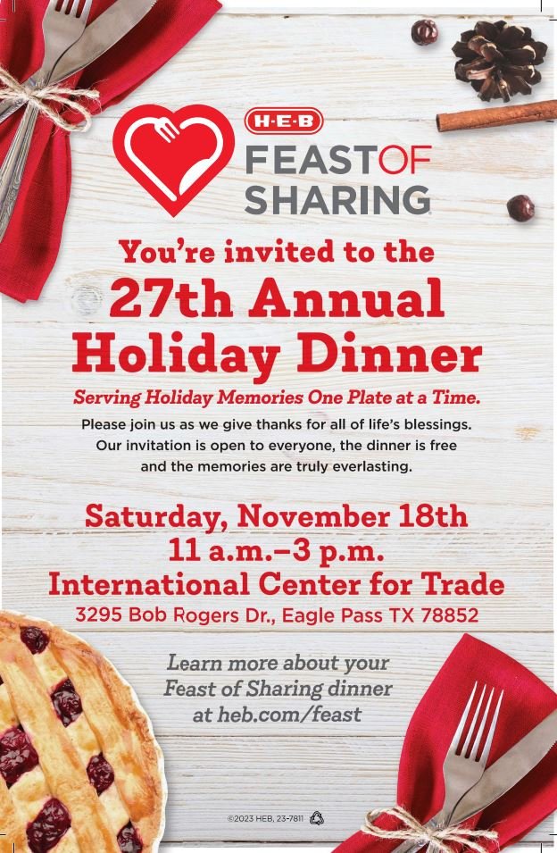 Invitan a la comida comunitaria de Thanksgiving este próximo sábado