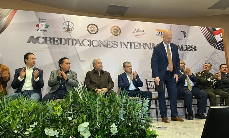 Coahuila logra acreditación internacional de Fiscalía e instituciones de seguridad