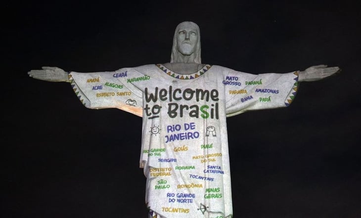 La 'swiftie manía' llega a Brasil: el Cristo Redentor acoge con los brazos abiertos a Taylor