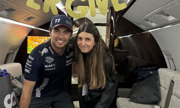 Esposa de Checo Pérez le preparó linda sorpresa al piloto tras el GP de Las Vegas