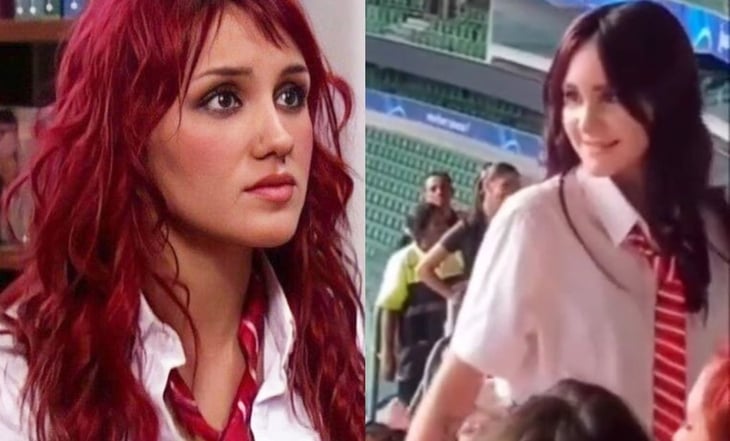 Sorprende parecido de fan de RBD con Dulce María; la cantante se pregunta quién es