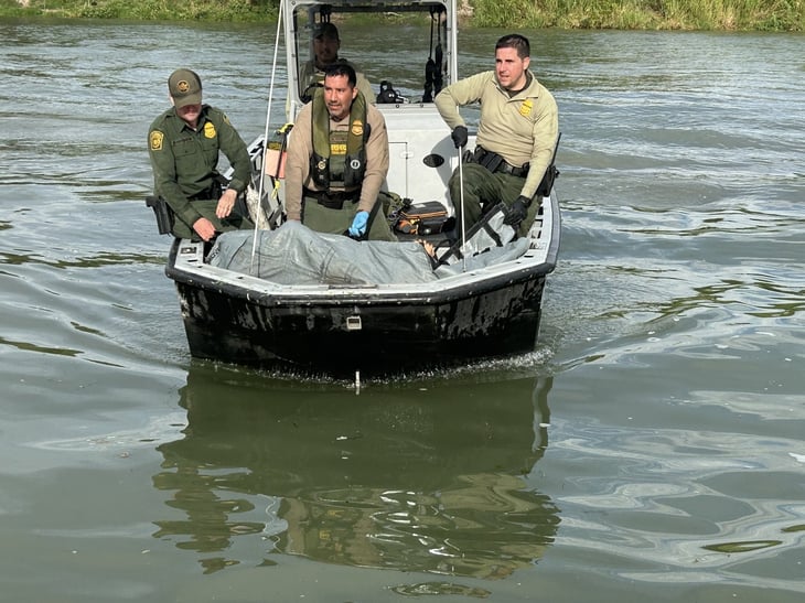 De octubre a la fecha han sido recuperados 15 cuerpos del rio Bravo por parte de la Border Patrol 