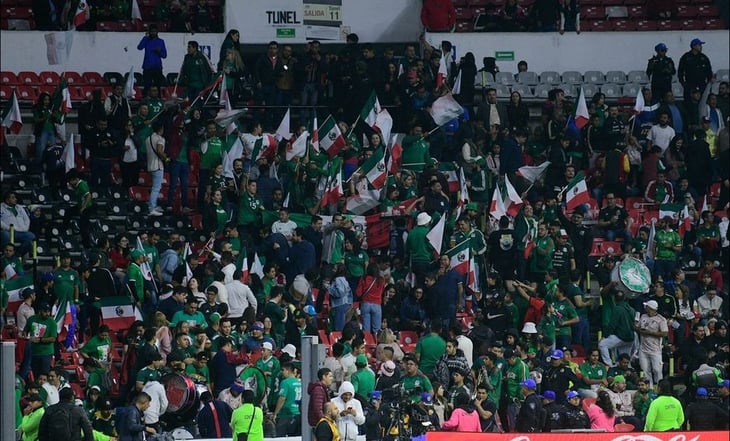 El 'Eeeh pu...' se hace presente en el México vs Honduras en el Estadio Azteca