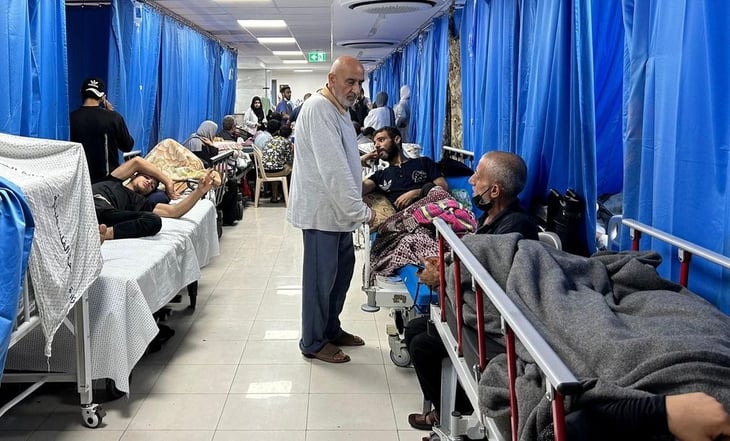 Realizan tercera evacuación en el hospital de Al Shifa, en Gaza; salieron 151 pacientes