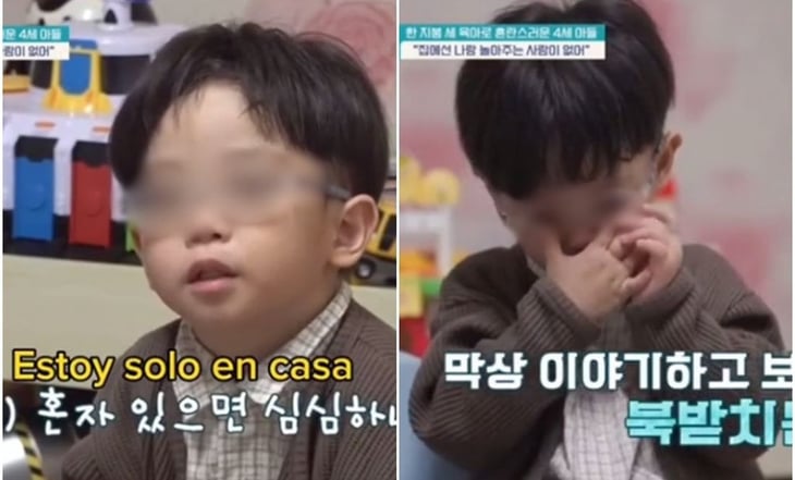Niño coreano conmueve a usuarios de TikTok al sentirse abandonado por sus papás: VIDEO