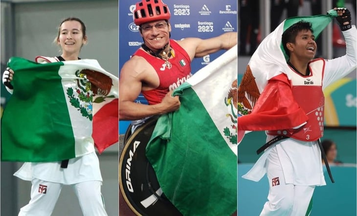 México supera la 100 medallas en los Juegos Parapanamericanos de Santiago 2023