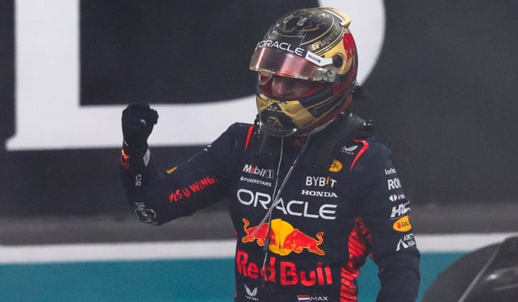 Max Verstappen culminó con victoria la temporada 2023; Checo fue cuarto en Abu Dhabi