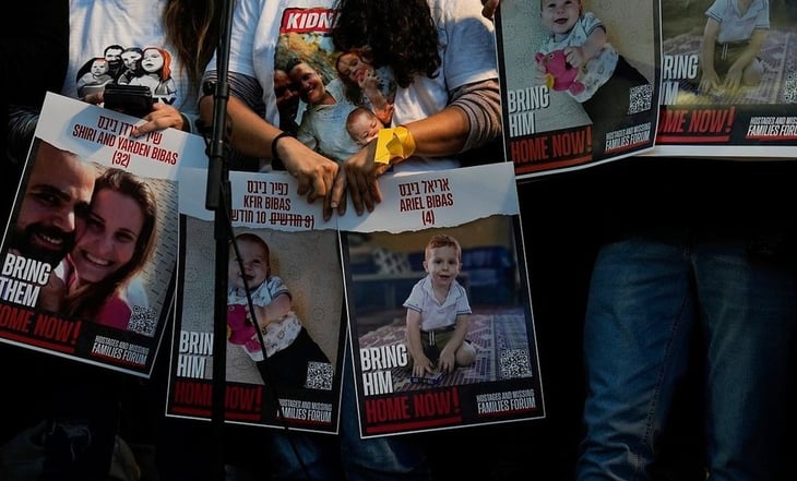 ¡Liberen al bebé!: Familiares reclaman a Hamas que entregue a pequeño de 10 meses