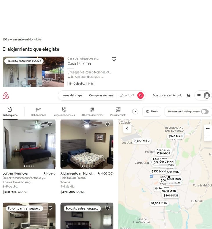 Turismo da 'mejoralito' a hoteleros con ISH a  propiedades en Airbnb