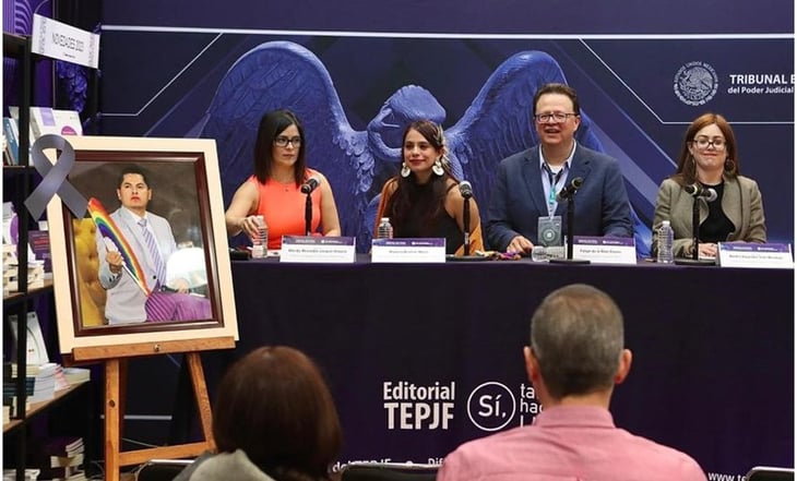 Poder Judicial rinde homenaje a magistrade Ociel Baena en la FIL de Guadalajara