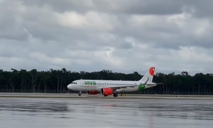 Aterriza con 160 pasajeros el primer vuelo comercial en el Aeropuerto Intencional de Tulum
