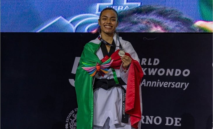 Claudia Romero gana medalla de bronce en el Grand Prix de Taekwondo en Inglaterra