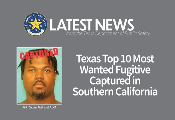Texas captura a delincuente de los 10 más buscados