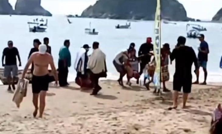 Mujer pierde la vida tras ataque de tiburón en la Bahía de Melaque, Jalisco