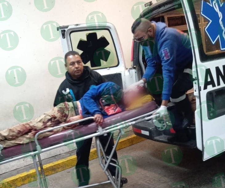 Joven gravemente herido tras violento choque en Ciudad Frontera