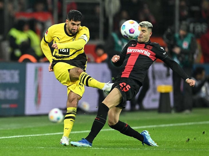 Leverkusen compromete su liderato tras empatar con Dortmund