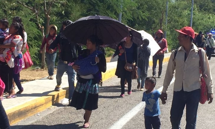 Regresan desplazados por violencia a comunidades de Maravilla Tenejapa, Chiapas