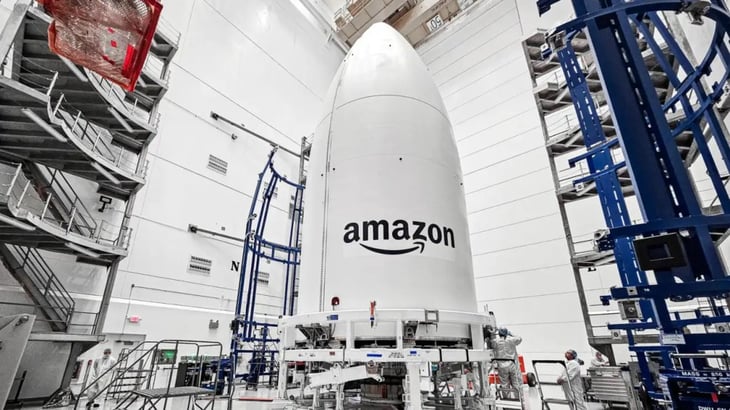 Amazon se asocia con SpaceX en una improbable alianza por satélite