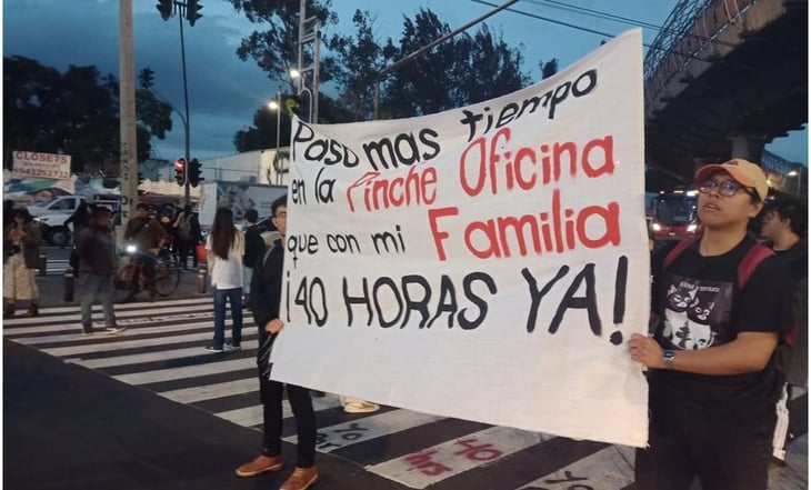 Convocan a manifestación en San Lázaro a favor de la reducción de jornada laboral