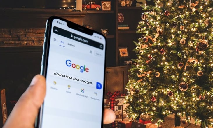 ¿Qué pasa si buscas 'cuánto falta para navidad' en Google?