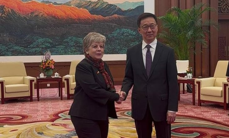 Alicia Bárcena coordina con vicepresidente de China acciones para damnificados por huracán 'Otis'