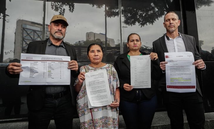 Familia LeBarón y Ceci Flores, madre buscadora, presentan denuncia en FGR por subregistro de muertos y desaparecidos