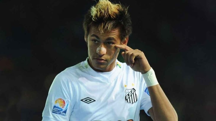 Neymar reaccionó ante el primer descenso de la historia de Santos, el club de sus amores