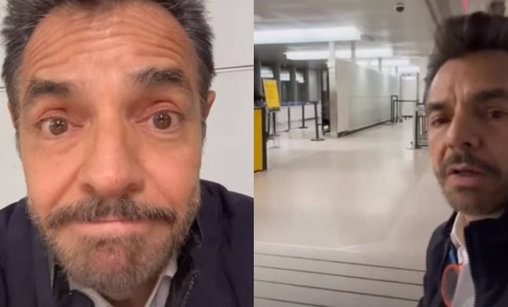 Eugenio Derbez es 'detenido' en el aeropuerto de Nueva York por culpa de una sandía