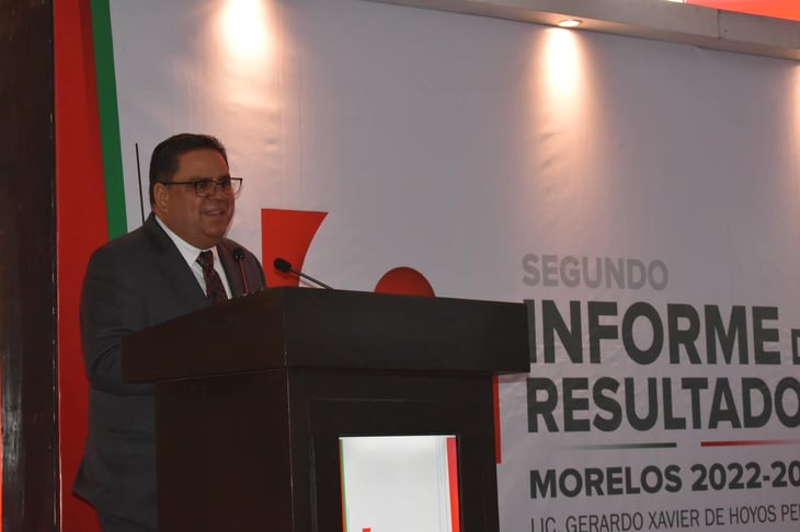 El alcalde de Morelos entregó su segundo informe de gobierno