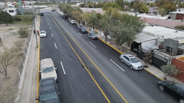 Alcalde de Acuña entrega pavimentación en el fraccionamiento Santa Teresa; invierten 2 mdp