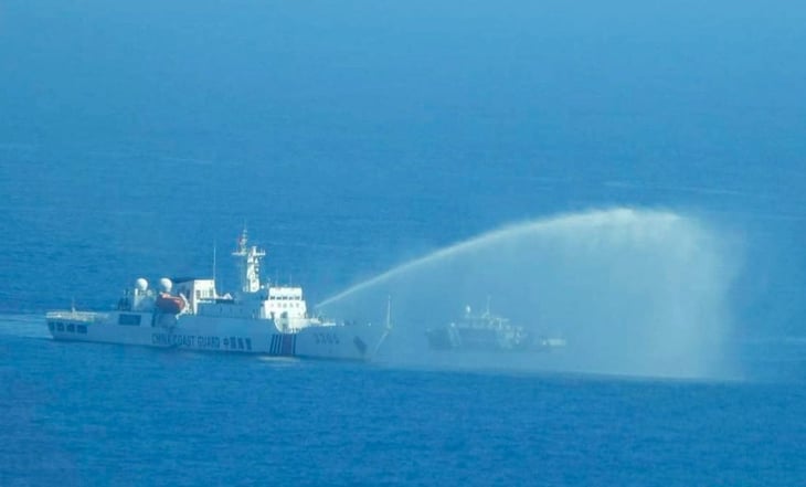 Filipinas denuncia que barco de suministros fue golpeado por navío chino
