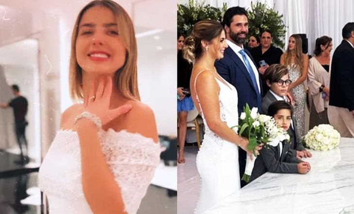 ¡Michelle Renaud y Matías Novoa ya se casaron!, Así se vivió la discreta ceremonia
