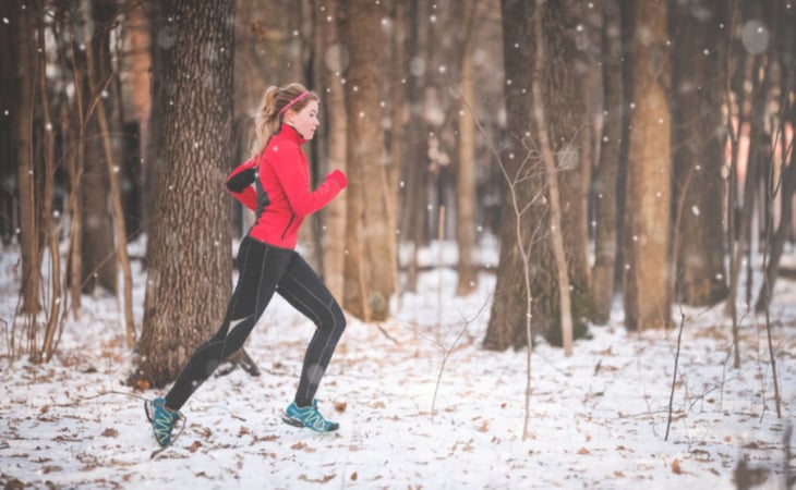 Correr en climas fríos puede ser aún más saludable