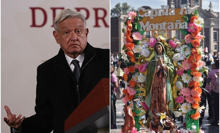 AMLO: Virgen de Guadalupe es el símbolo que más une a México, y después Benito Juárez