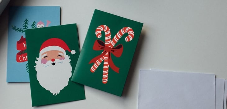 La tarjeta navideña impresa, un artículo olvidado desplazado por la tecnología