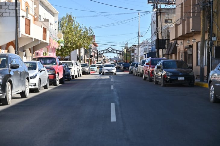 La histórica calle Hidalgo es restaurada; la inversión fue de 600 mil pesos