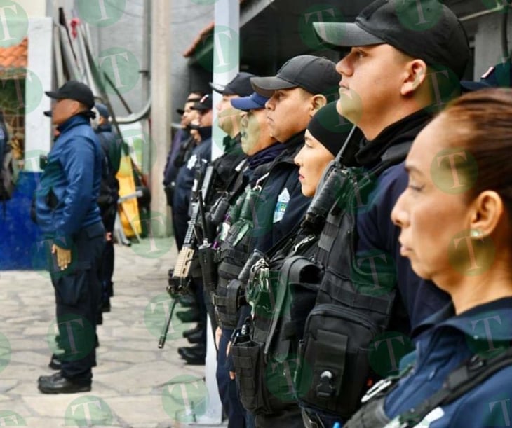 Policías municipales indisciplinados realizan paro de labores en protesta por medidas anticorrupción