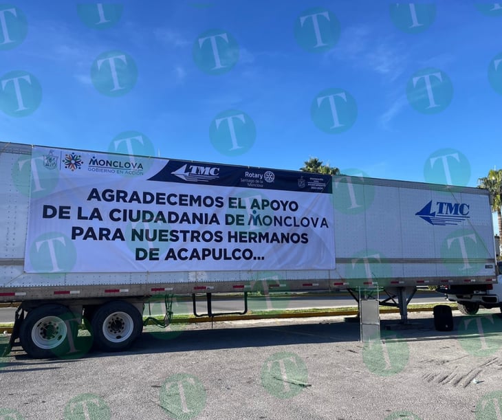 Monclova reúne más de 20 toneladas de víveres para damnificados de Acapulco