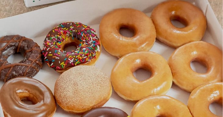 Krispy Kreme celebra el Dia de las Docenas con donuts a $1