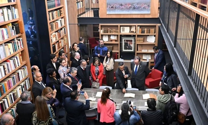 Inaugura rector de la UNAM la biblioteca Miguel de la Madrid Hurtado
