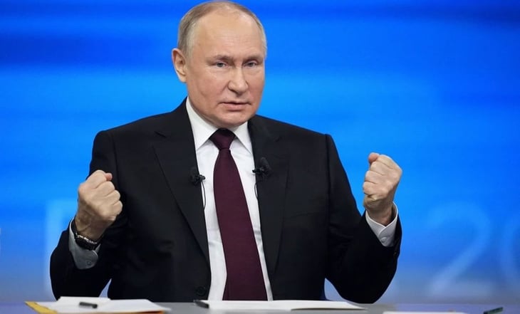 Putin asegura que la guerra en Ucrania va a continuar hasta que Rusia alcance sus objetivos
