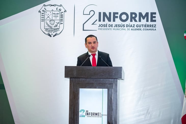Presenta alcalde de Allende segundo informe de logros
