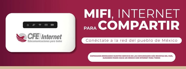 El nuevo módem de CFE con internet a bajo costo solo está disponible en zonas rurales de Saltillo