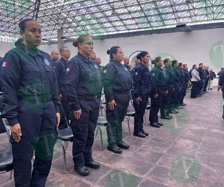 Egresados de Academia de Policía se integran a corporación municipal