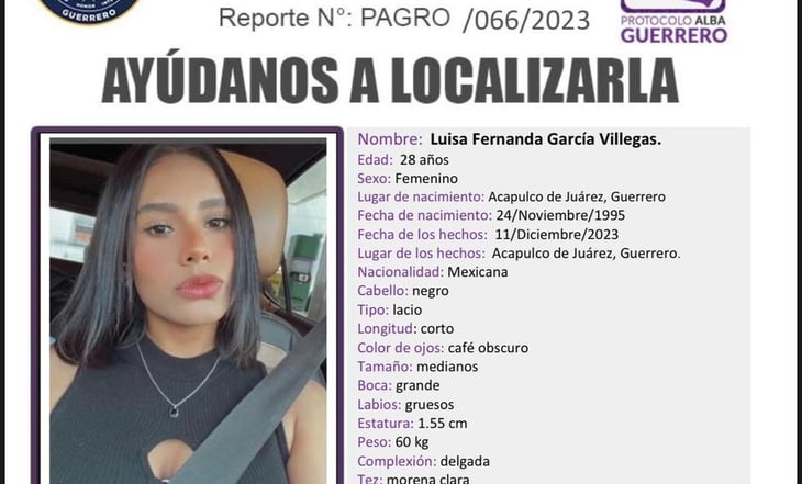Luisa Fernanda García Villegas, qué sabemos de su caso en Acapulco